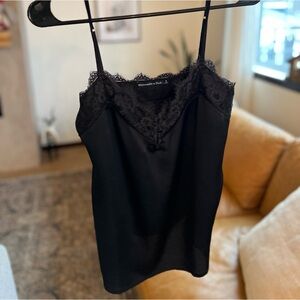 Abercrombie Satin Lace Tank